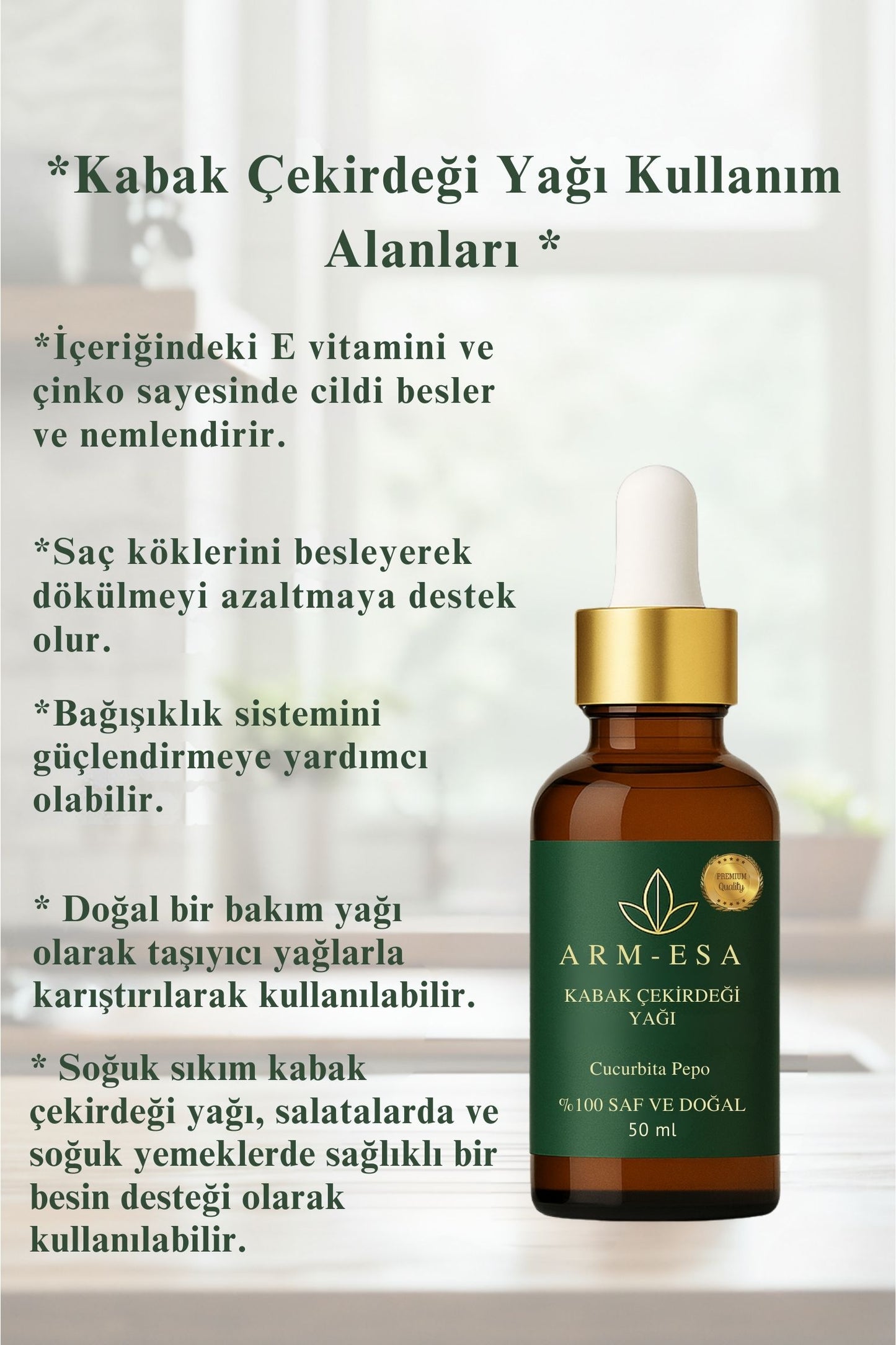 KABAK ÇEKİRDEĞİ YAĞI